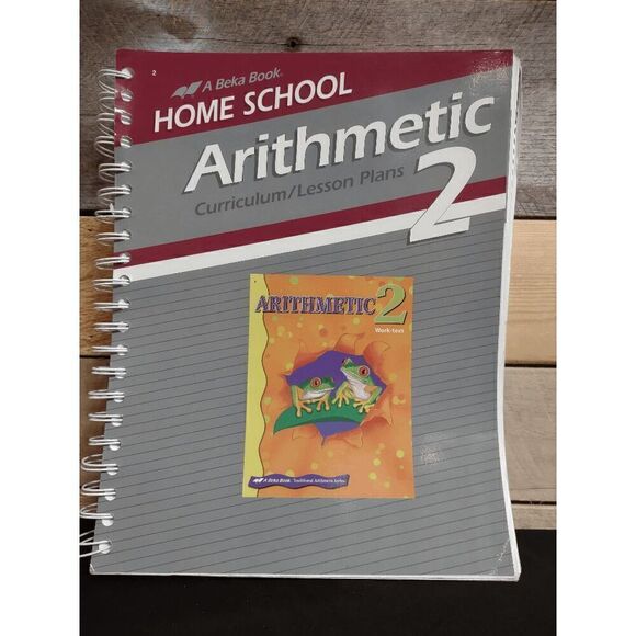 Abeka Homeschool Arithmetic Curriculum / Lesson Plans 2 Pt # 97527002 - Picture 1 of 2
